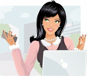 Business lady